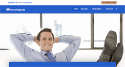 Desktop Screenshot of factoringclub.com